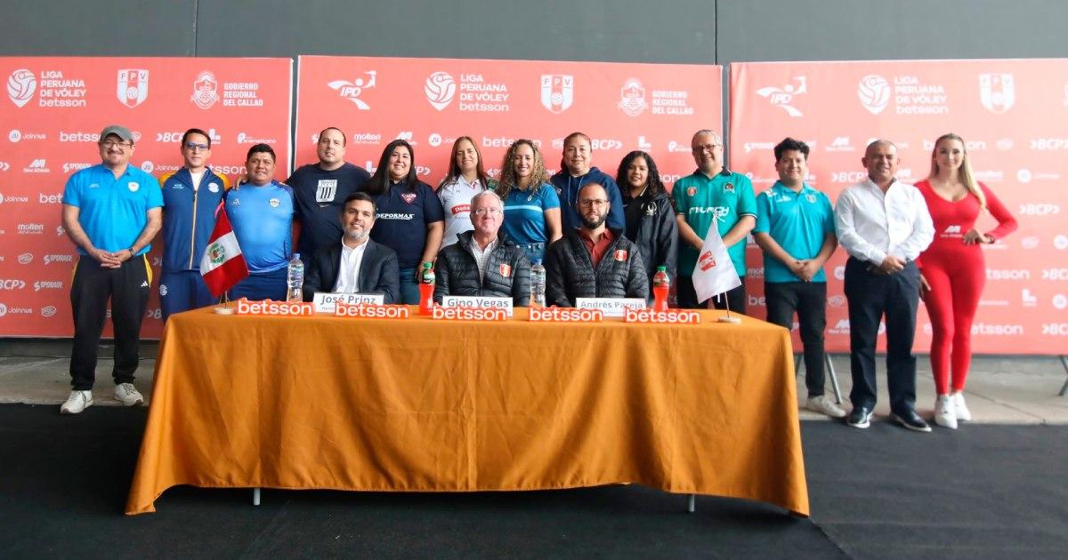 Todo está listo para el inicio de la Liga Peruana de Vóley Betsson 
