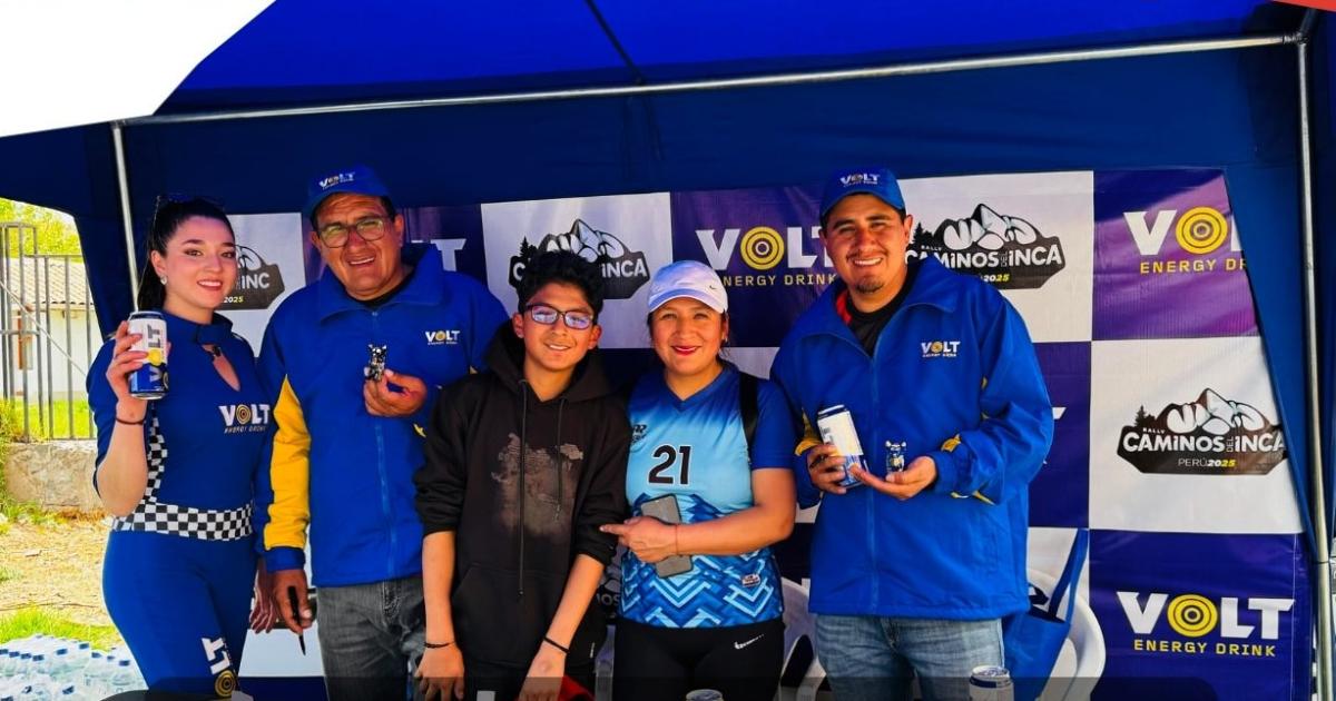 VOLT impulsó la energía y pasión en Caminos del Inca 2025