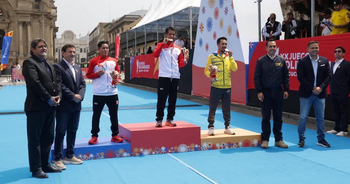 Ferdinand Cereceda ganó la maratón y consiguió el primer oro para Perú en los Bolivarianos
