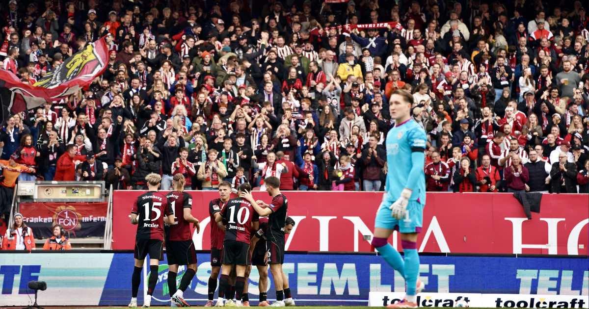 Con Gruber los 90 minutos, Nuremberg venció al Braunschweig por Bundesliga 2