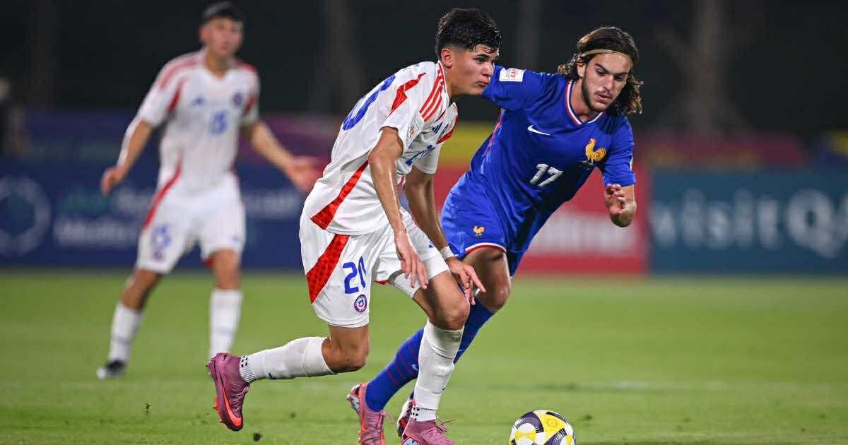 ¡Con pie izquierdo! Chile cayó ante Francia en su debut en el Mundial Sub 17