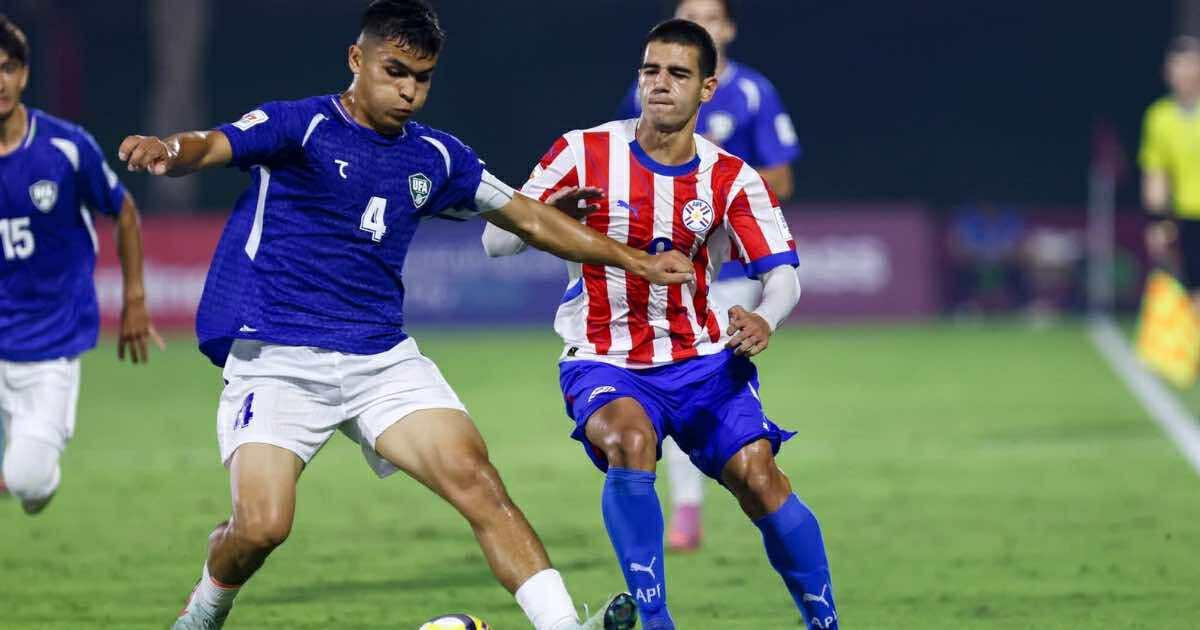 ¡Paso en falso! Paraguay cayó ante Uzbekistán en su estreno en el Mundial Sub 17