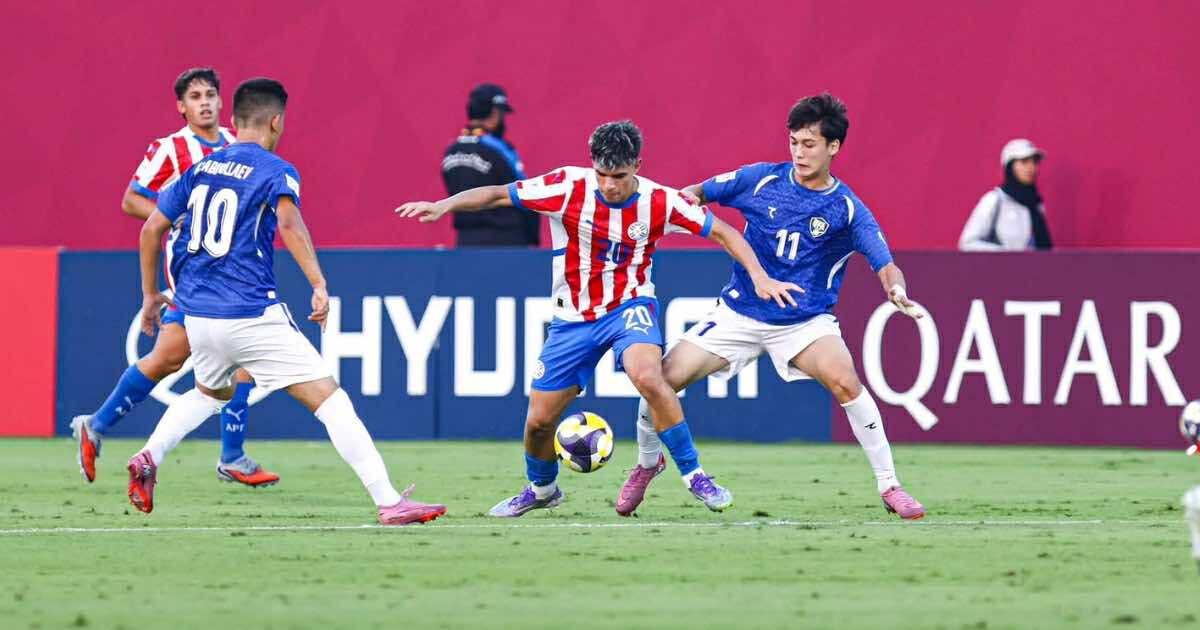 ¡Paso en falso! Paraguay cayó ante Uzbekistán en su estreno en el Mundial Sub 17
