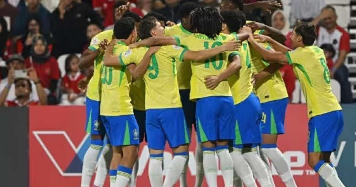 A paso firme: Brasil goleó a Indonesia y lidera su grupo en el Mundial Sub 17