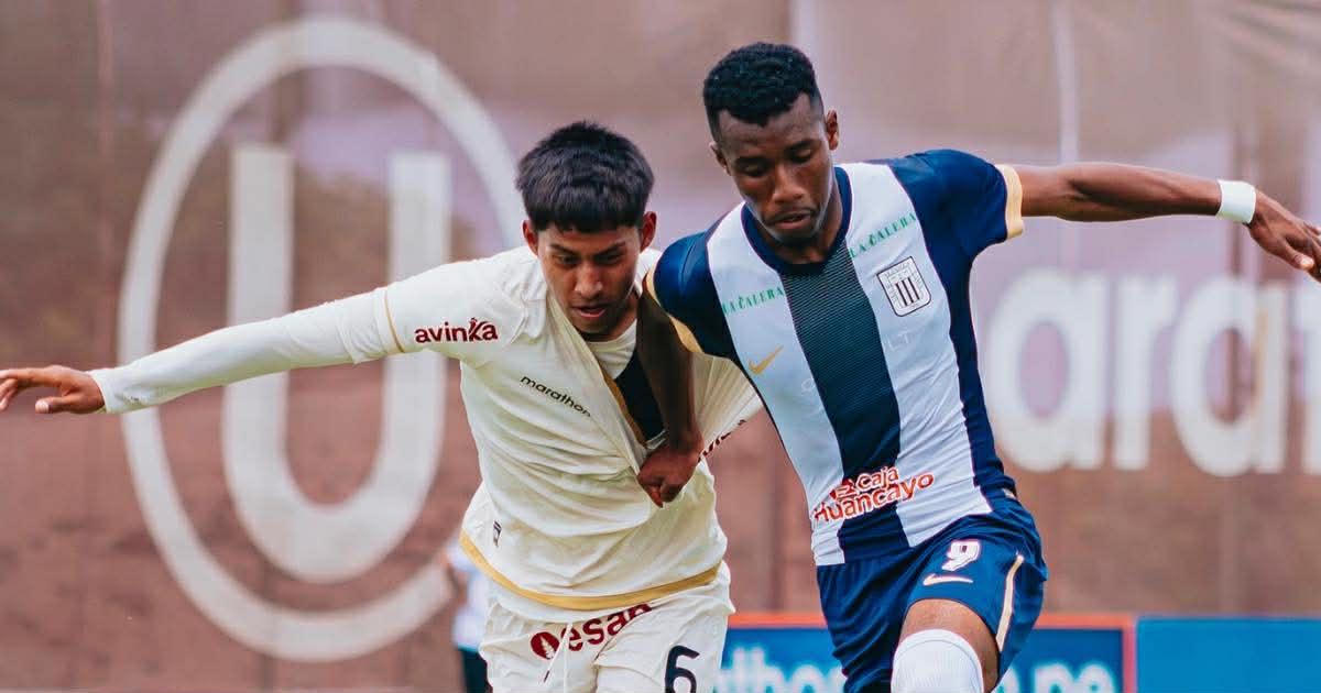 (VIDEO) Universitario y Alianza Lima igualaron 1-1 en el Clásico del Torneo Clausura Sub 18