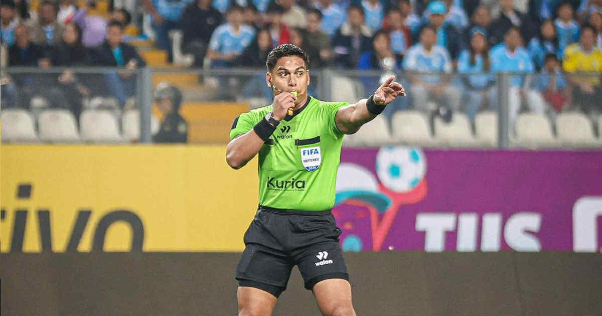 LO ÚLTIMO: Árbitro peruano Bruno Pérez dirigirá la final del Mundial Sub 17