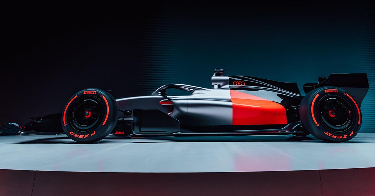 Audi presentó sus colores para su debut en la Fórmula 1