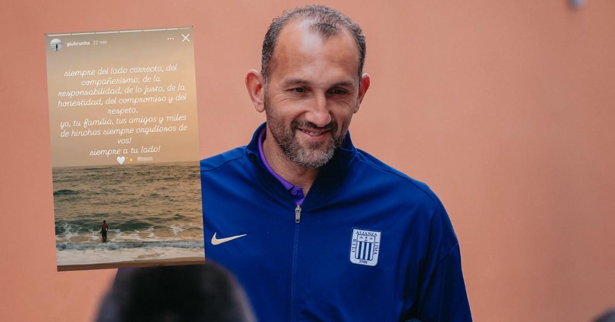 ¿Se va? Esposa de Barcos publicó emotivo mensaje al delantero