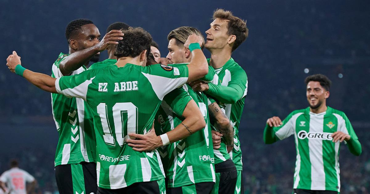 (VIDEO) Real Betis hizo respetar la casa ante Lyon por la Europa League
