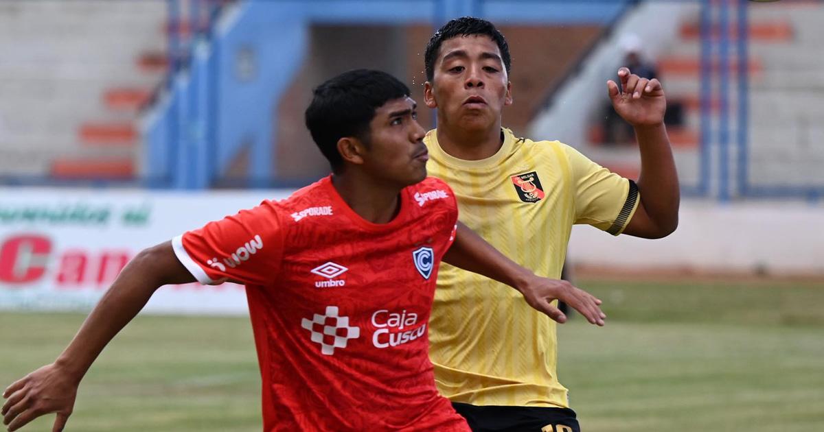 Melgar goleó a Cienciano en el ‘Clásico del Sur’ del Torneo Juvenil Sub 18