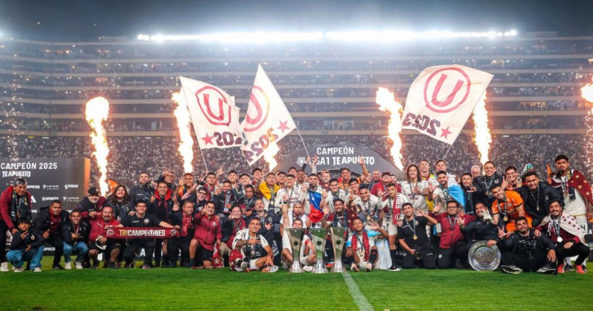 (VIDEO) ¡A oscuras! Así celebró la 'U' la obtención del tricampeonato