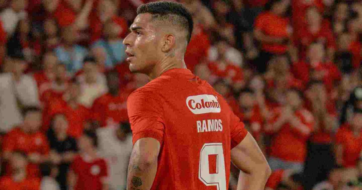 Luis Ramos solo jugó el primer tiempo en la dura caída de América de Cali en Medellín