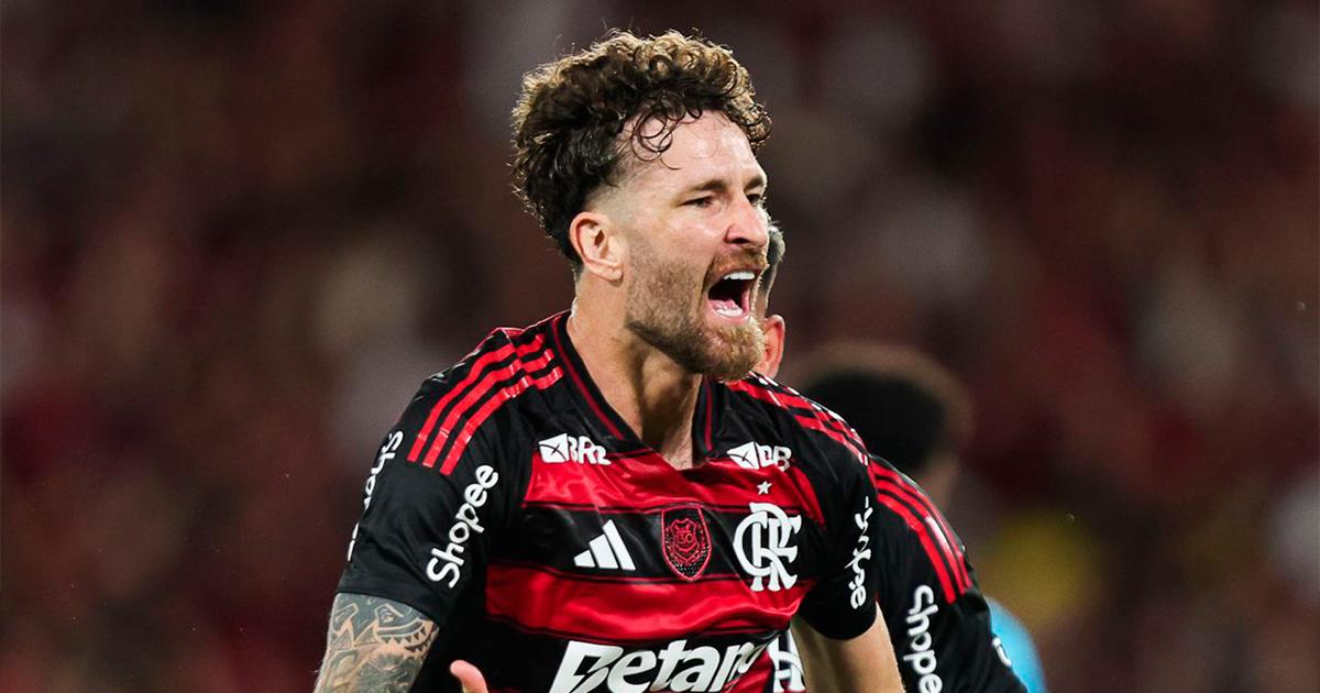 Sigue en la pelea: Flamengo venció por 3-2 a Santos por el Brasileirao