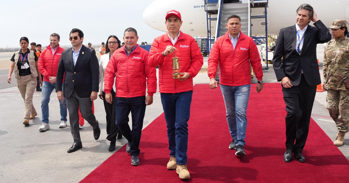 (FOTOS) Llama Bolivariana continúa su recorrido y ya está en Lima