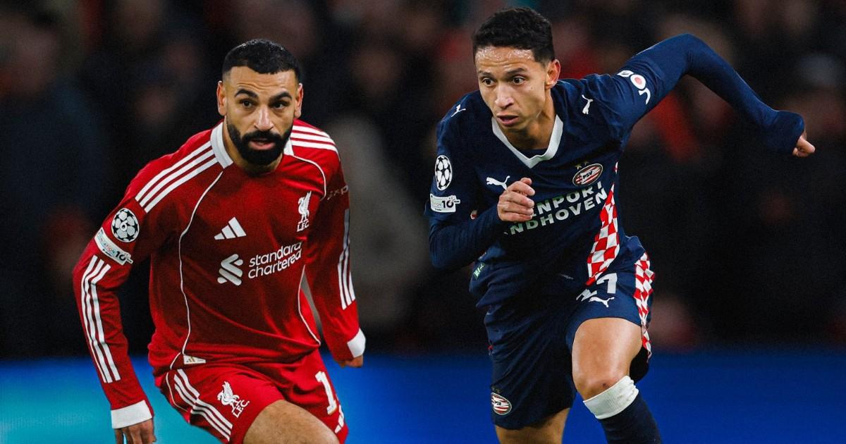 Nuevo golpe para Liverpool: PSV lo goleó 4-1 en Anfield