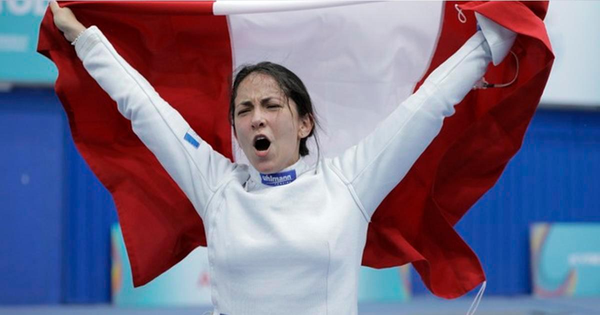 ¡Sigue siendo campeona! María Luisa Doig ganó la de oro en esgrima en los Juegos Bolivarianos