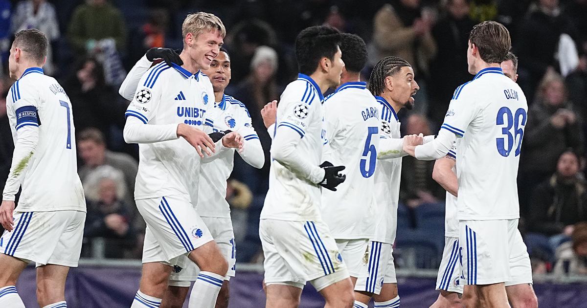 Con Marcos López de titular, Copenhague sumó su primera victoria en la Champions League