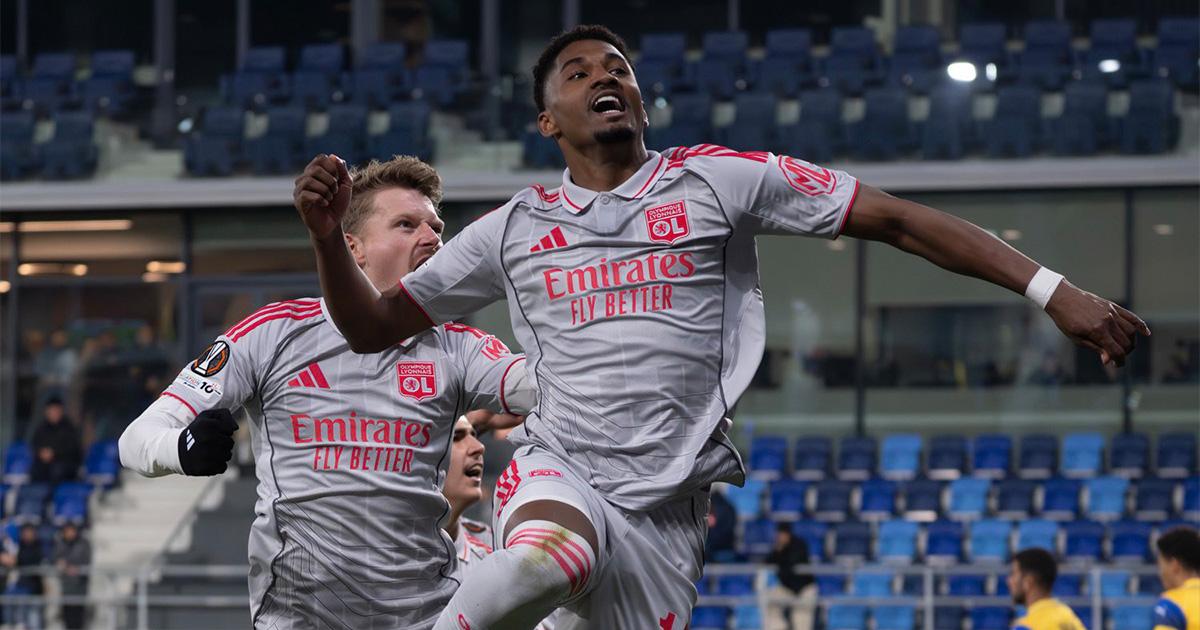 Lyon goleó y es el nuevo líder de la fase liga de la Europa League