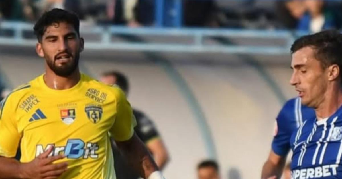 Renato Espinosa fue titular, pero Unisea Slobozia cayó y sumó siete partidos sin ganar en Rumania