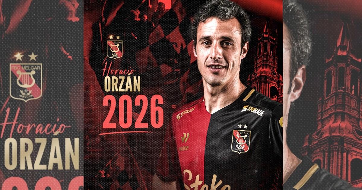 Un año más: Horacio Orzán renovó con Melgar