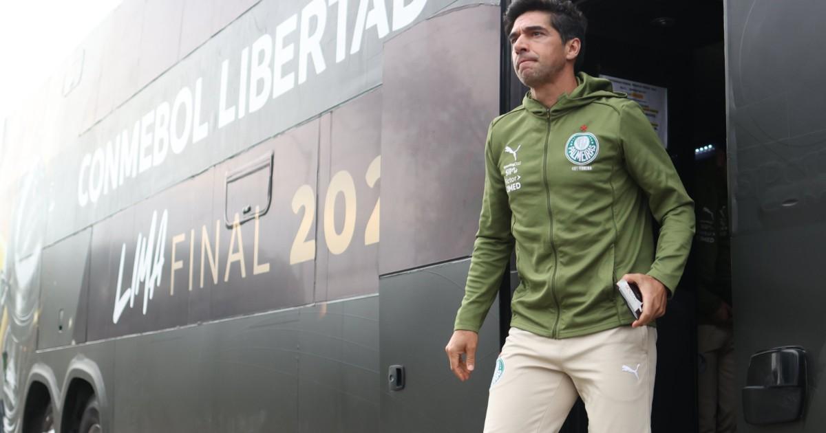 Palmeiras llegó a Lima para la final de la Libertadores