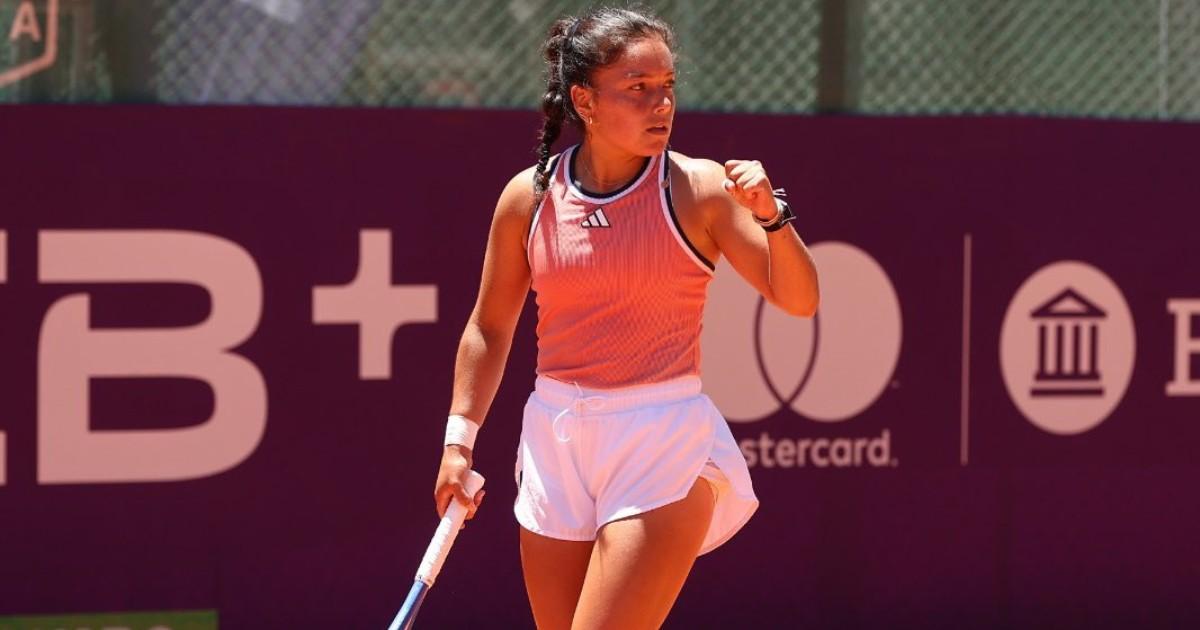 Lucciana Pérez avanzó a cuartos de final en Buenos Aires