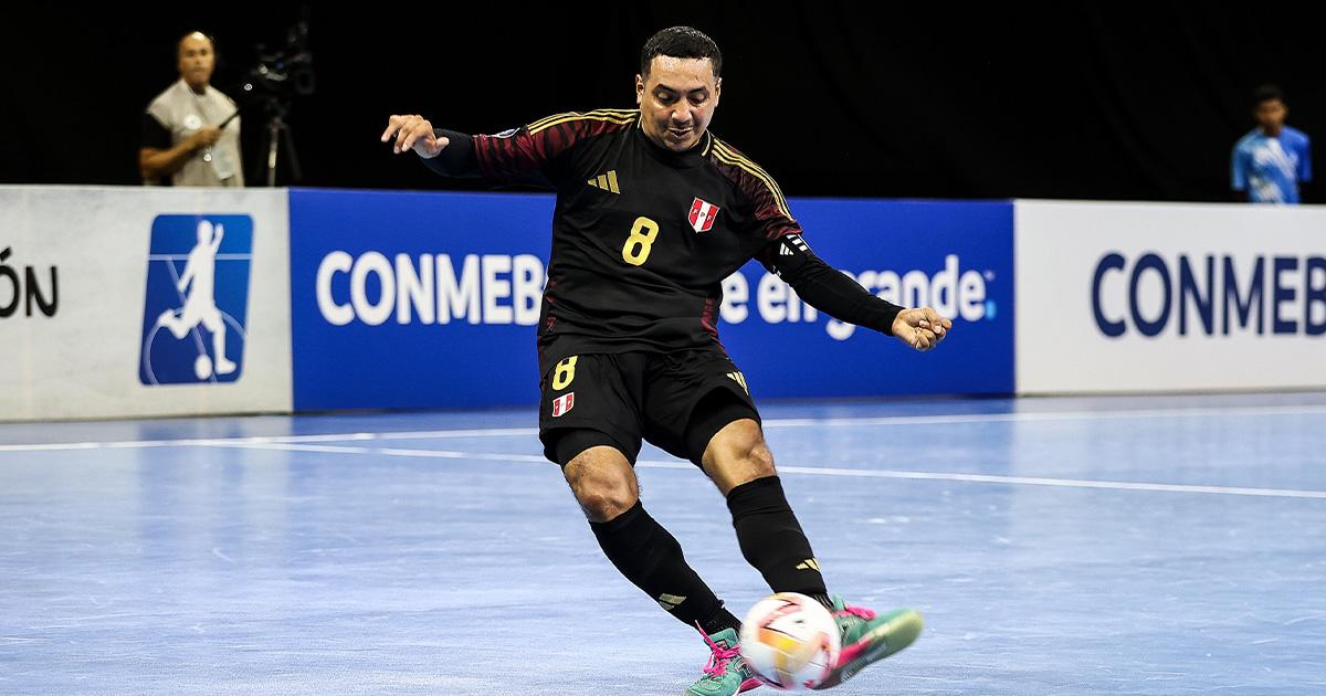Perú se impuso 2-1 a Colombia en la Conmebol Liga Evolución de Futsal