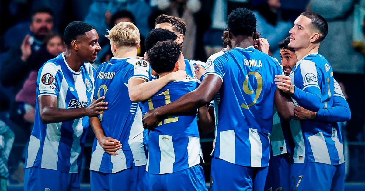 (VIDEO) Porto goleó a Niza para mantenerse en la parte alta de la Europa League