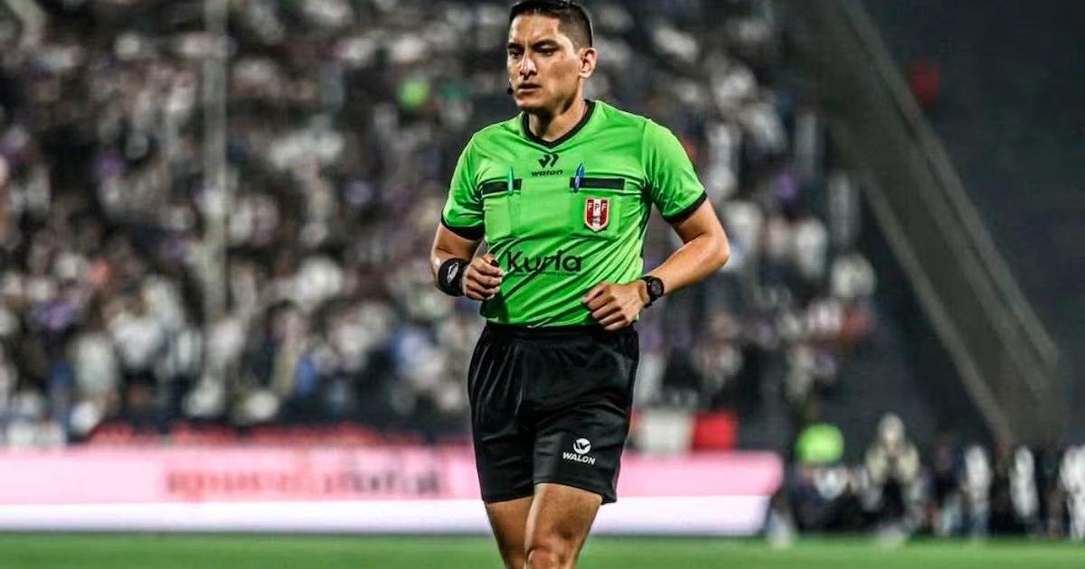 Daniel Ureta arbitrará duelo entre Los Chankas vs. Alianza Lima 