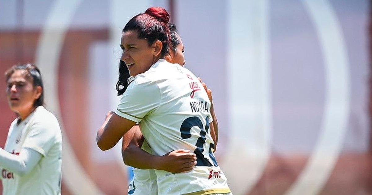 ¡Avalancha crema! Universitario goleó 6-0 a Cristal y es finalista de la Liga Femenina