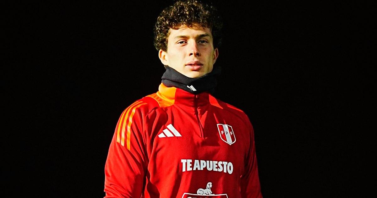 Fabio Gruber entrenó por primera vez con la Selección peruana en Rusia
