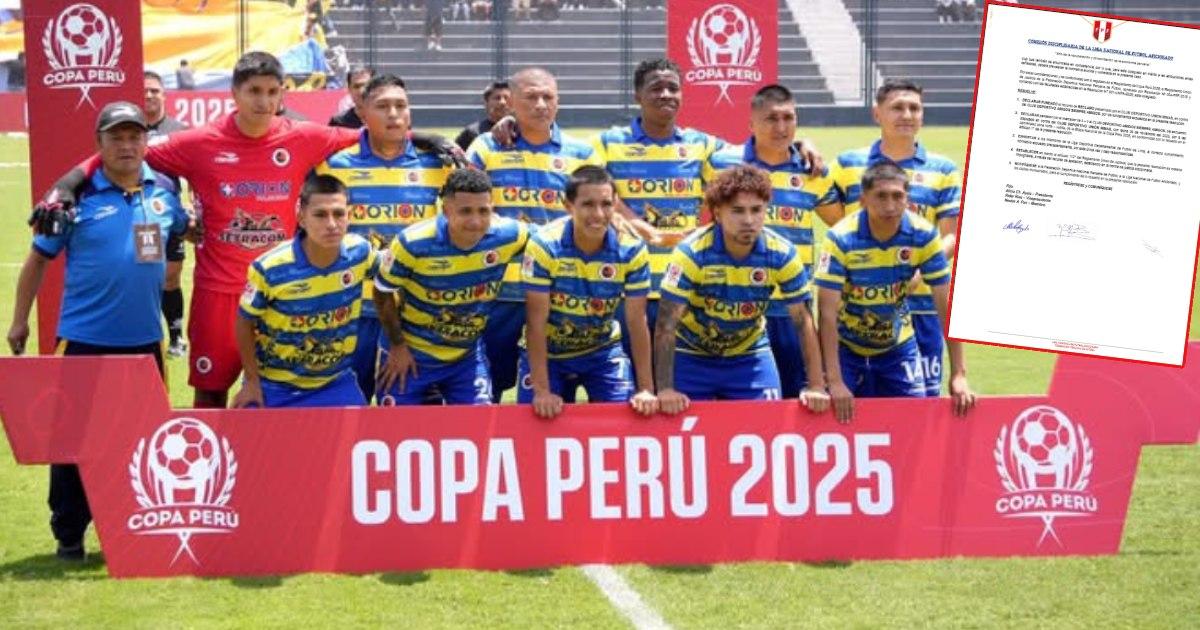¡Le dieron la razón! Unión Minas jugará la final de la Copa Perú tras ganarle reclamo al ASA FC