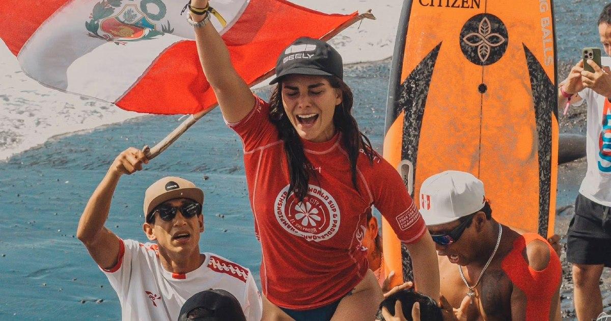¡En lo más alto! Vania Torres se consagró campeona de mundo