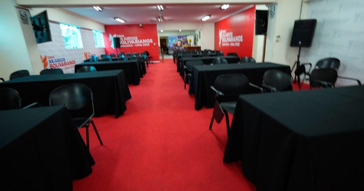 (FOTOS) IPD presenta la Casa de los XX Juegos Bolivarianos en La Videna