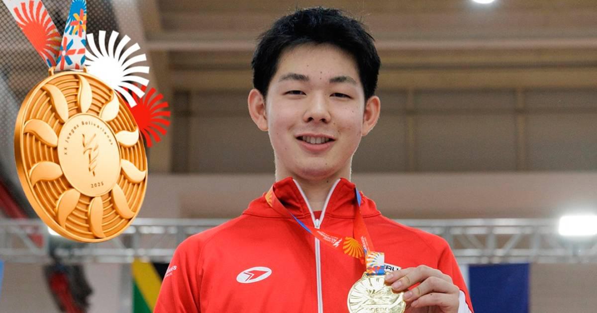 Renzo Fukuda le da al Perú su segunda medalla de oro en esgrima en los Juegos Bolivarianos 2025