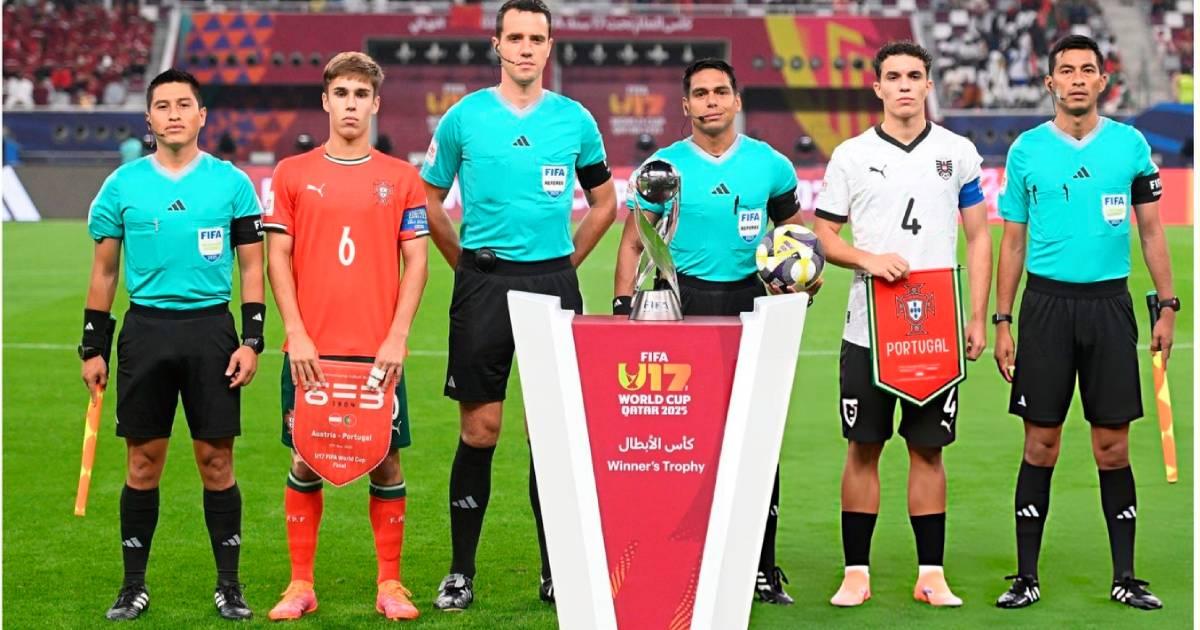 Con arbitraje peruano: Portugal se coronó en el Mundial Sub-17