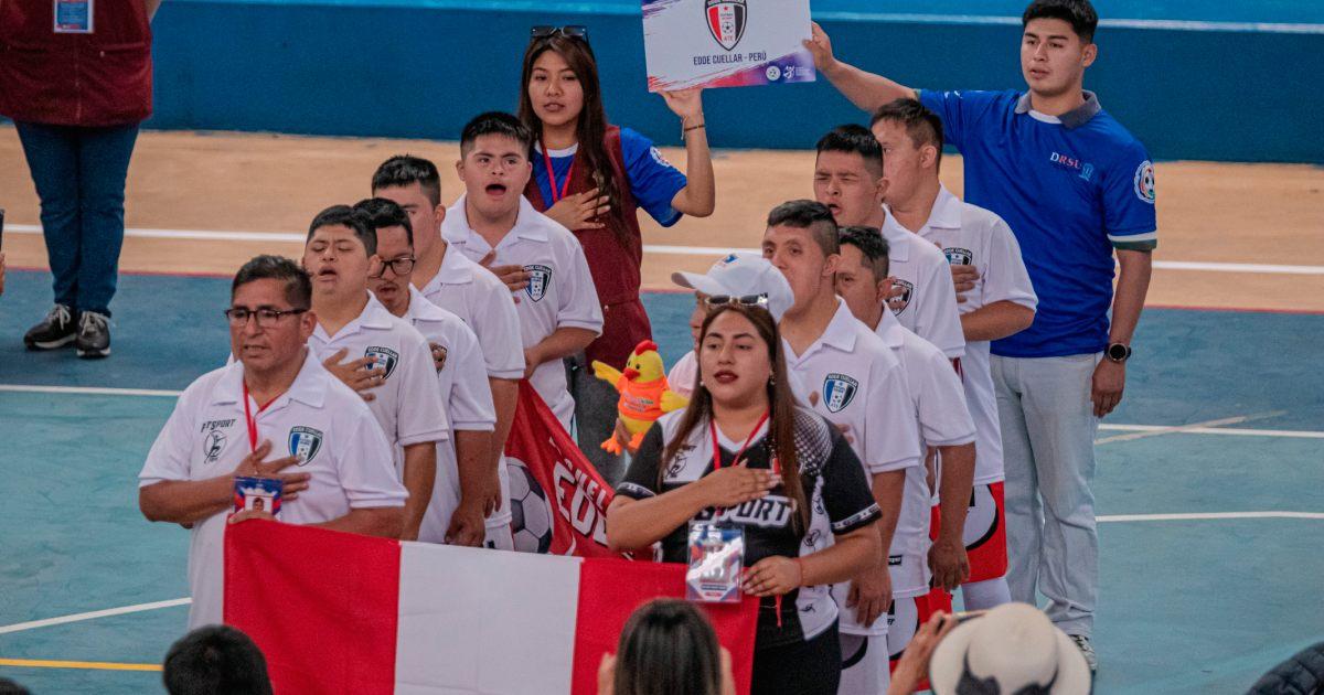 Edde Cuéllar subcampeón de Copa Sudamericana de Futsal Down