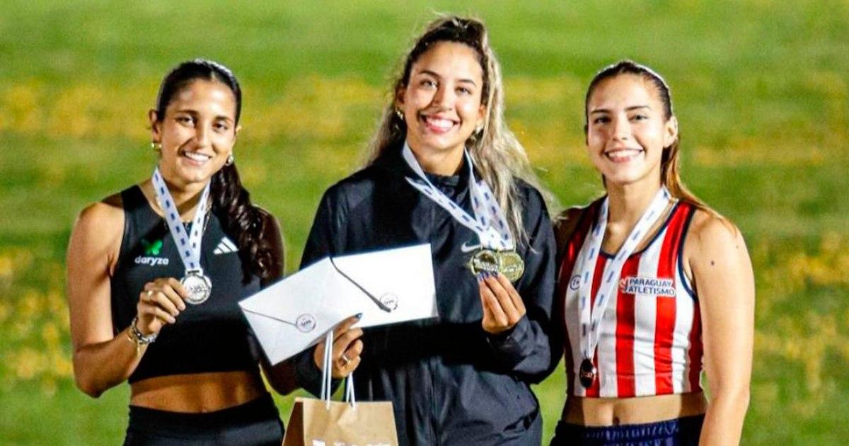 Atleta Paula Daruich consiguió dos medallas en Gran Prix Sudamericano en Paraguay