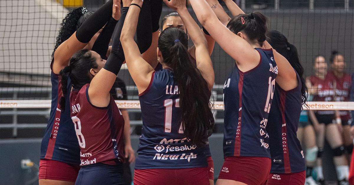¡Partidazo! Olva Latino remontó y venció por 3-2 a Rebaza Acosta por la LPV