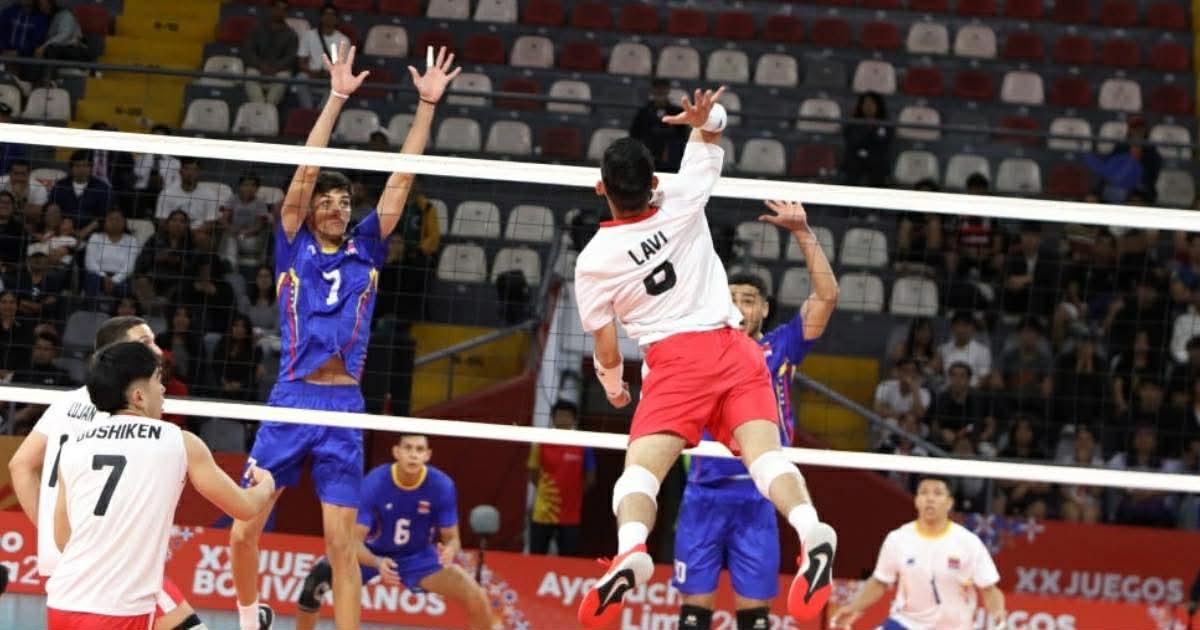Perú no pudo con Venezuela y va por el bronce en el vóley masculino de los Bolivarianos