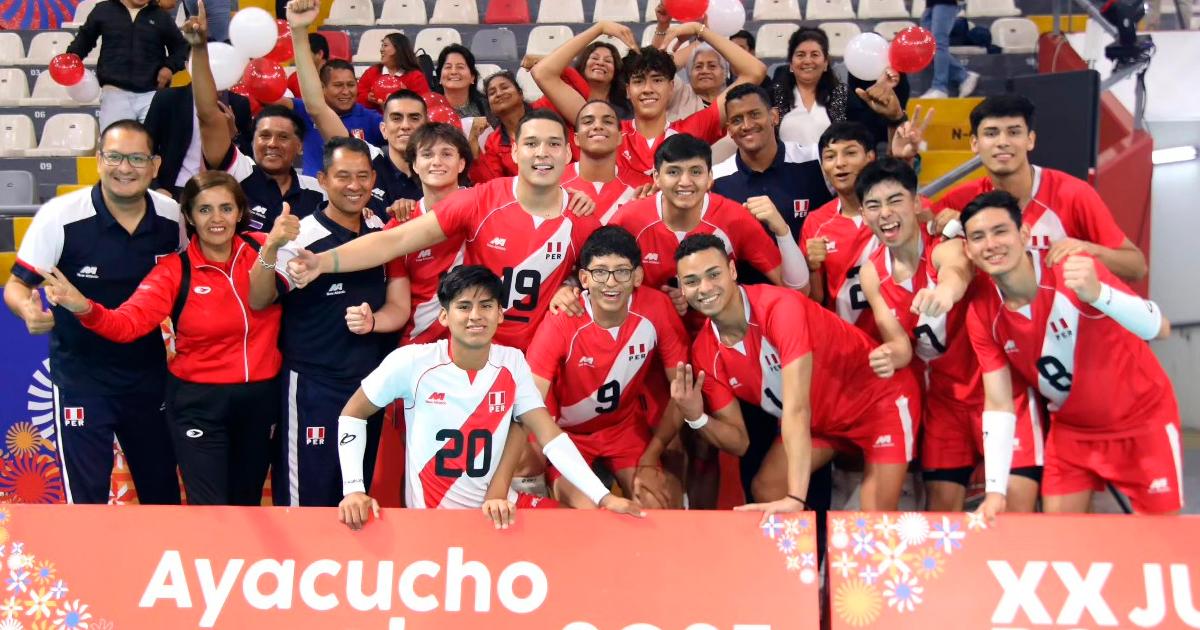 Perú venció a Curazao y se quedó con el bronce en el voleibol masculino de los Bolivarianos