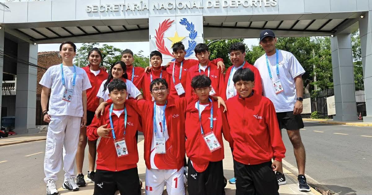 Perú obtuvo primero oro en Juegos Sudamericanos Escolares Asunción 2025