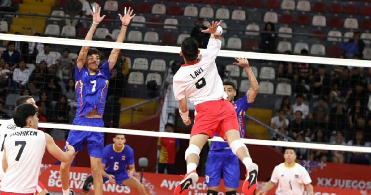 Perú no pudo con Venezuela y va por el bronce en el vóley masculino de los Bolivarianos