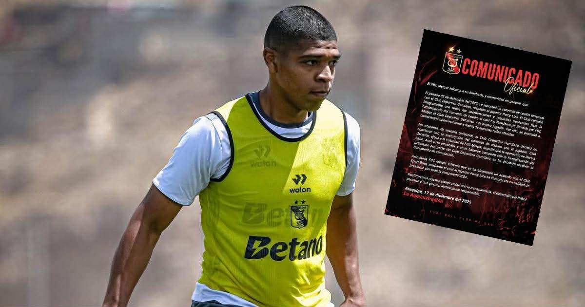 FBC Melgar aclaró situación de Percy Liza tras decisión unilateral de Deportivo Garcilaso