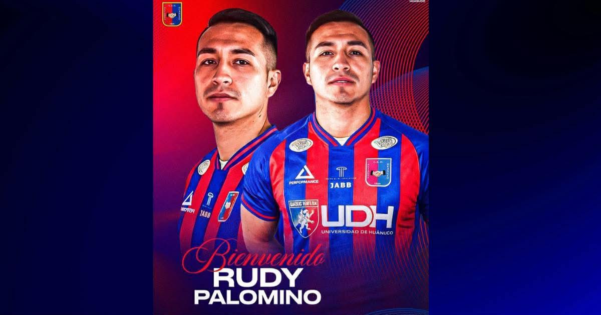 ¡Se sigue armando! Alianza UDH anunció a Rudy Palomino para el 2026