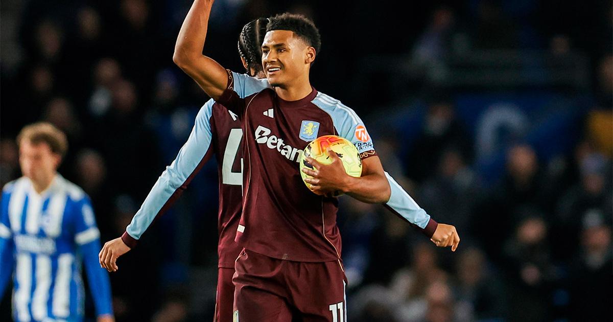 Aston Villa remontó y sumó su cuarta victoria consecutiva en Premier League