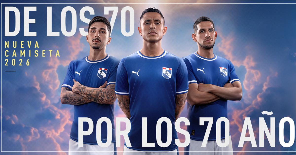 (VIDEO) Sporting Cristal presentó su nueva camiseta para el 2026