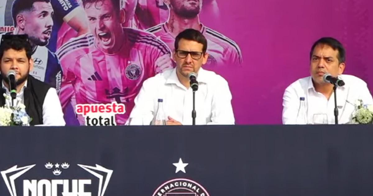 Montoya: “Hoy presentamos un evento histórico para el club Alianza Lima”