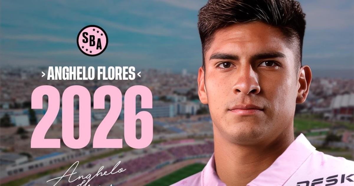 Sport Boys anunció la contratación de Anghelo Flores