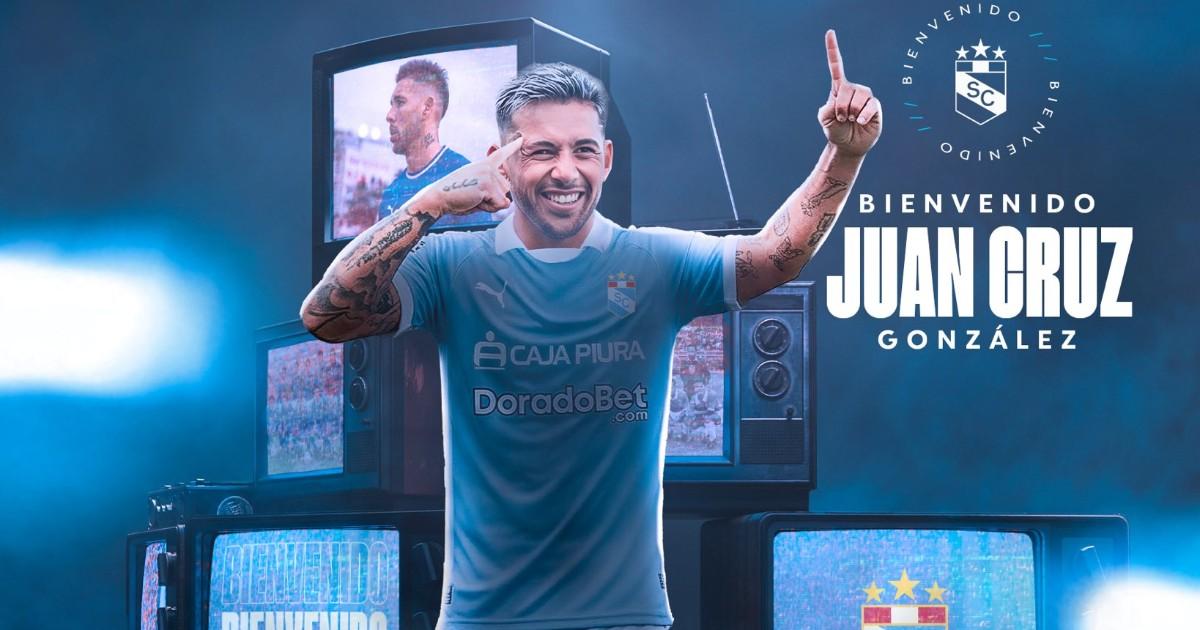 Sporting Cristal anunció fichaje de argentino Juan Cruz González